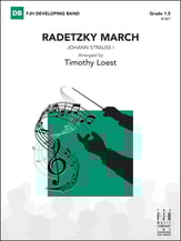 Radetzky March Concert Band sheet music cover